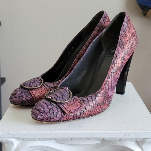 STUART Weitzman Pumps snake heels - Picture 11 of 16